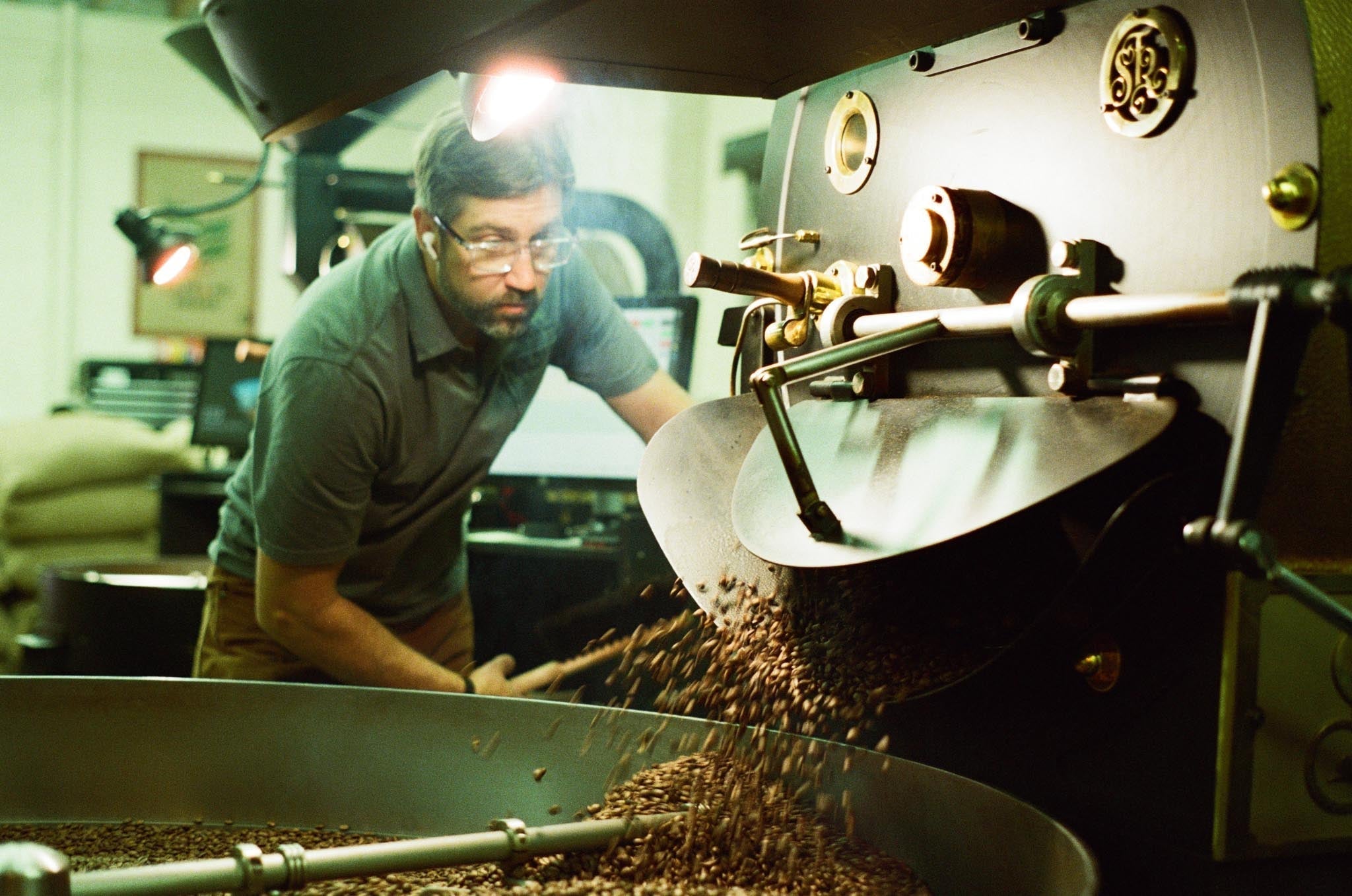 What is a coffee roaster and cafe?