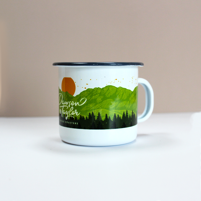 Enamel Campfire Mug