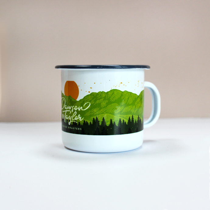 Enamel Campfire Mug