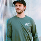 Long Sleeve Pour-Over Shirt