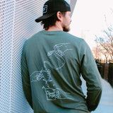 Long Sleeve Pour-Over Shirt