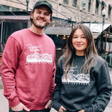 Unisex Mountain Crewneck