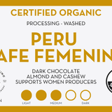 Organic Peru Cafe Femenino