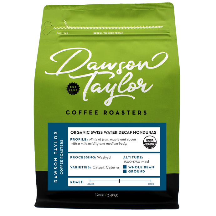 Organic Swiss Water Decaf Honduras