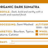 Organic Dark Sumatra Mandheling