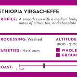 Ethiopia Yirgacheffe