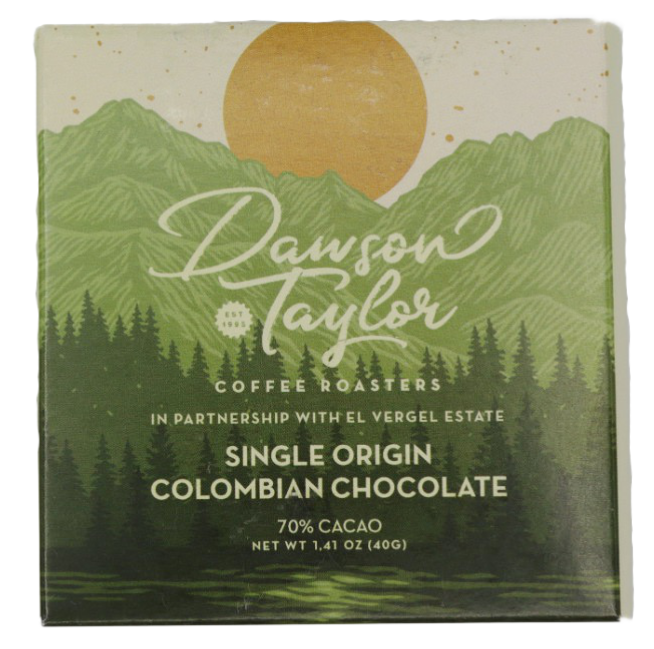 Dawson Taylor Single Origin Colombian Chocolate